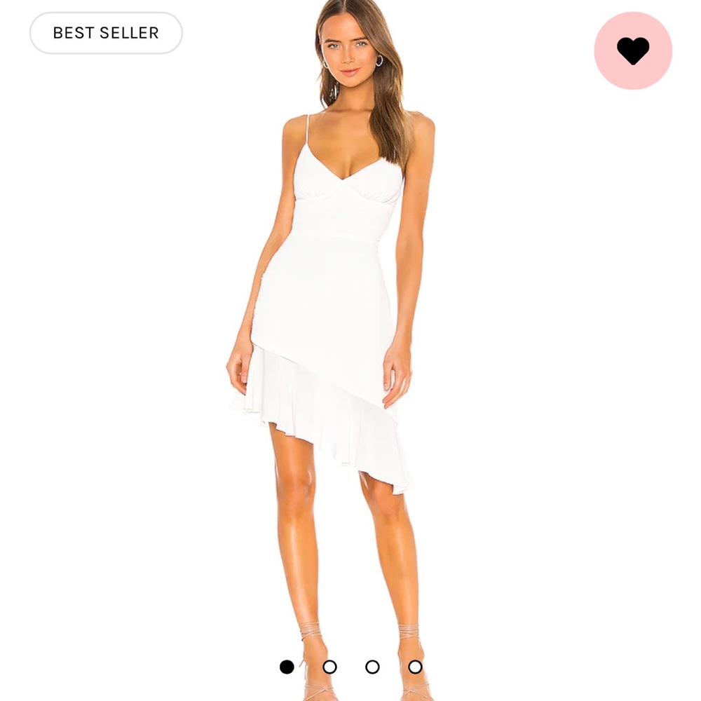 NEW Superdown Natasha Midi Dress White size XXS